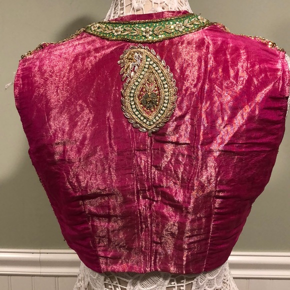 Stunning Vintage Beaded Boho Chic Festival Vest - Picture 4 of 12